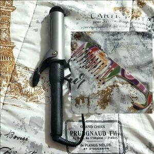 Infiniti Pro Conair Curling Iron + ColorProof Unisex Comb for Curly Hair